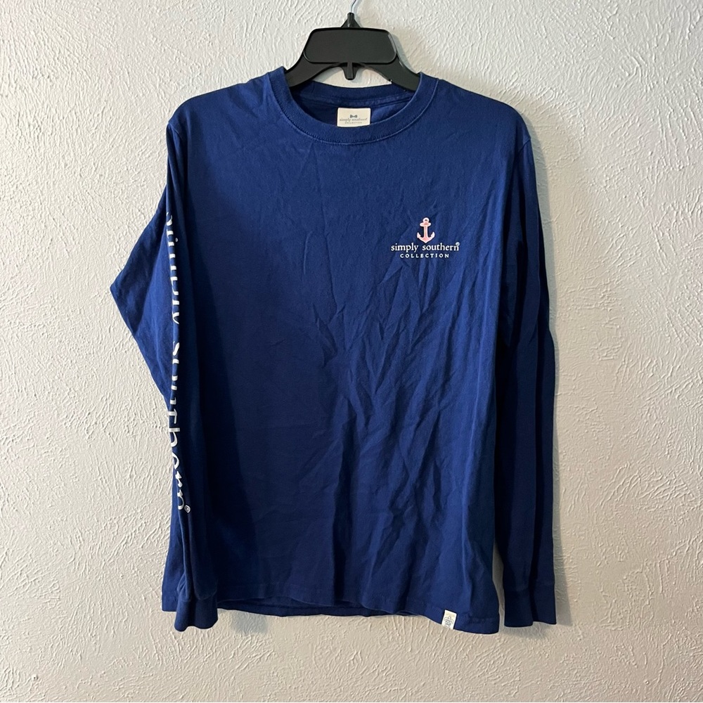 Simply Southern Navy Blue Long Sleeve
